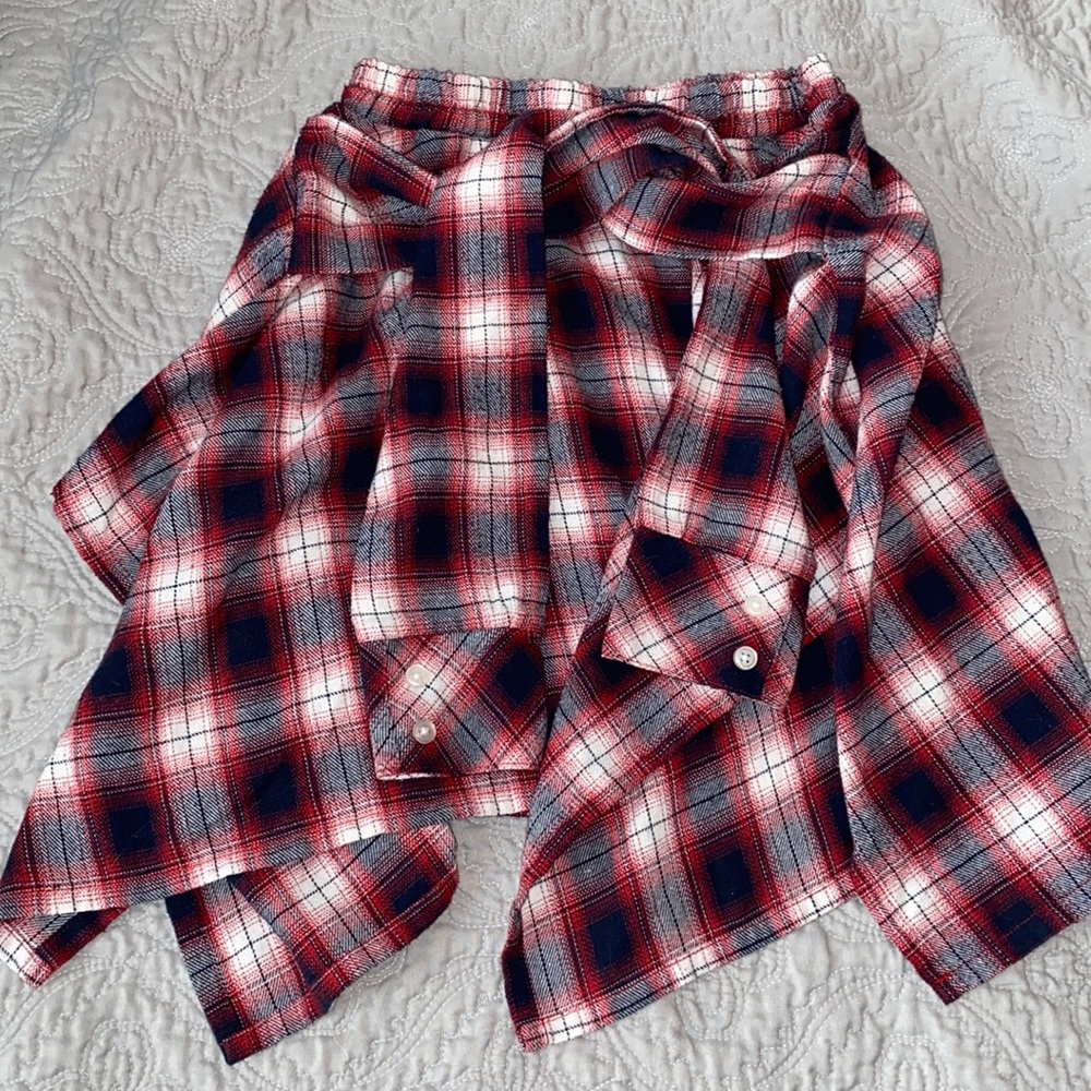 Tied Shirt Skirt